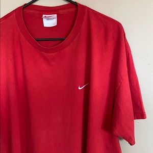 Vintage Nike Tee Oversized Embroidered Swoosh